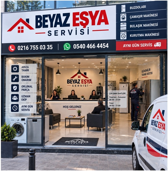 Beyaz eşya tamir servisi bakım ve onarım çalışma alanı